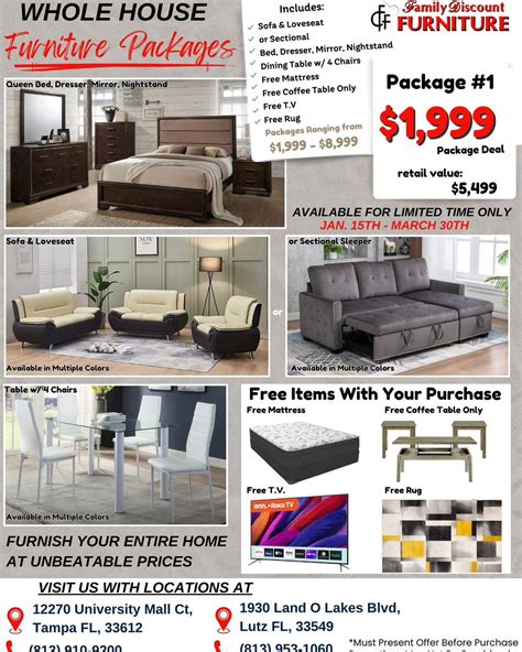discount furniture tampa bay area